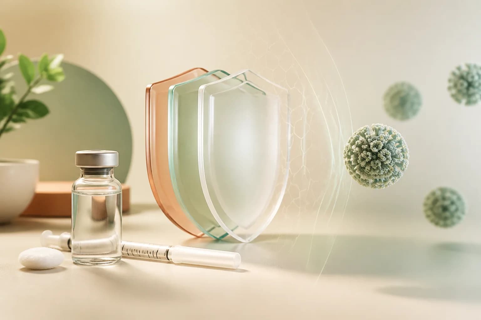 نمای آموزشی واکسن HPV و سپر پیشگیری