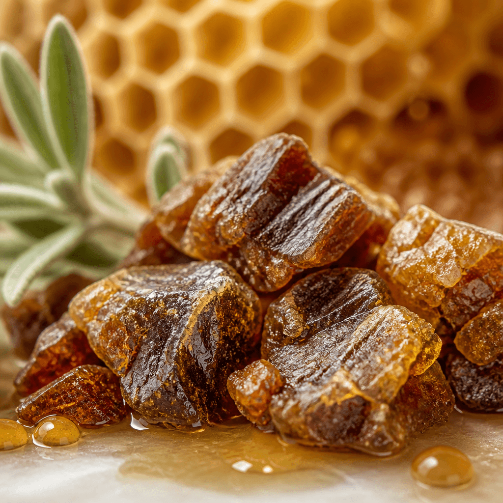 Bee propolis resin
